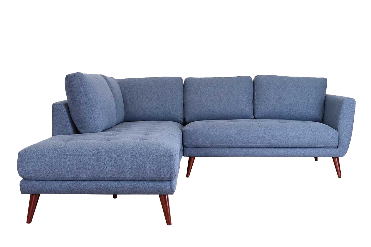 CASEY LAF SECTIONAL - DENIM BLUE