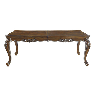 ACME Latisha DINING TABLE Antique Oak Finish DN01356