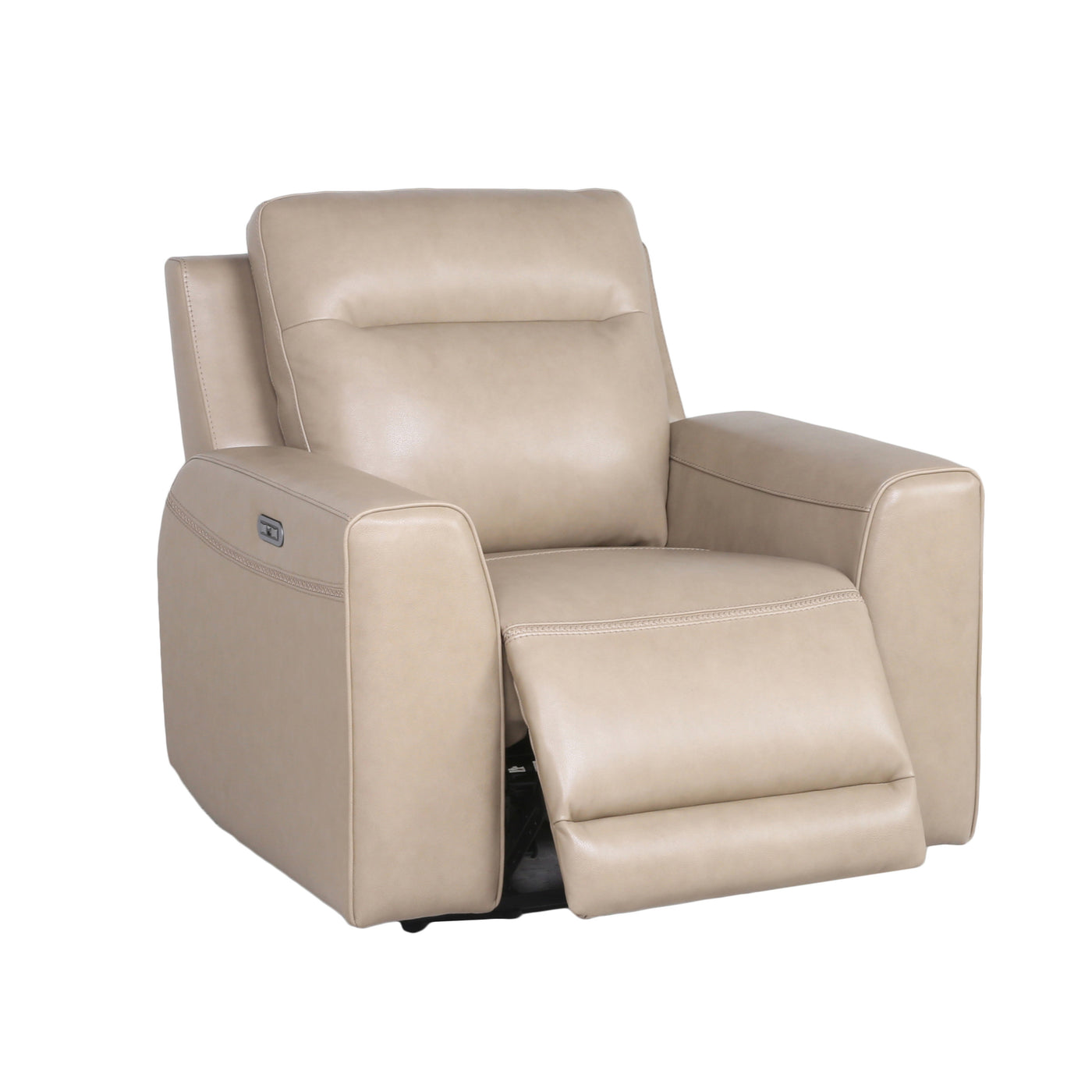 Doncella - 3 Piece Power Reclining Living Room Set - Beige