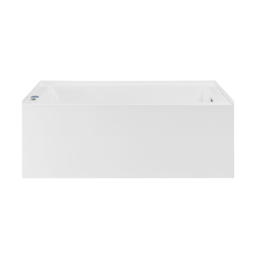 Swiss Madison Avancer 60" x 36" Right-Hand Drain Rectangular Alcove Whirlpool Bathtub with Apron SM-AB591