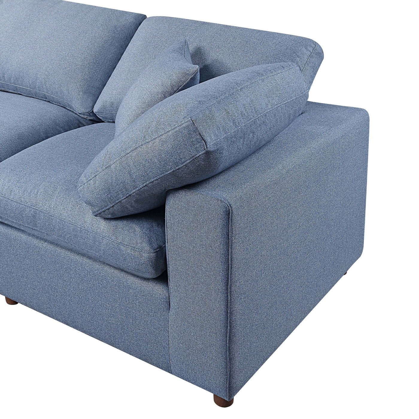 Modern Modular Sectional Sofa Set, Self-customization Design Sofa, Blue