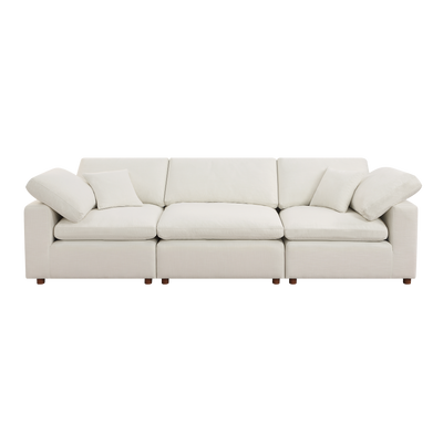 Modern Modular Sectional Sofa Set, Self-customization Design Sofa, White