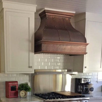 Akicon Custom Handcrafted Copper Range Hood - AKH762BA-C