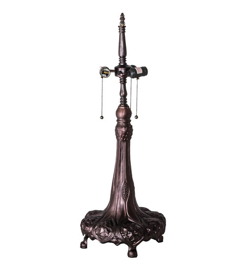 Meyda Lighting 31" High Tiffany Hanginghead Dragonfly Table Lamp - 129745