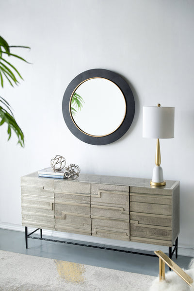 59x14.5x30" Linear 4 Door Credenza