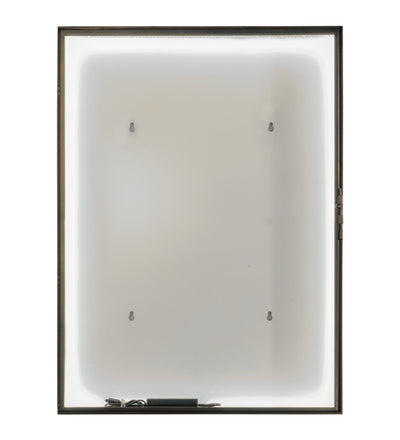 Meyda 26"W Mahogany Bronze 5000K Pure White LED Backlit Display- 145699
