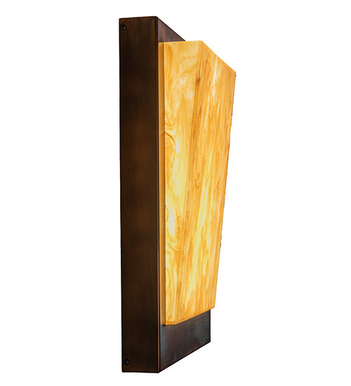 Meyda 12"w Manitowac Dimmable Led Wall Sconce - 146603