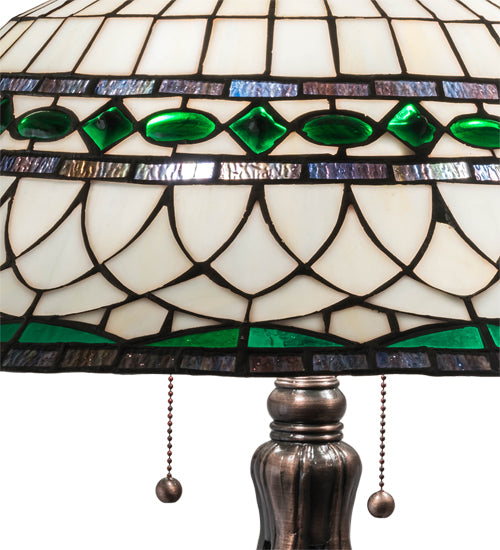 Meyda Lighting 30" High Tiffany Roman Table Lamp- 15405