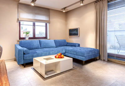 ANDERSON RAF SECTIONAL - DENIM BLUE