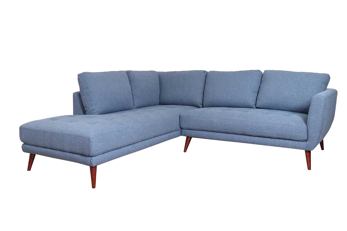 CASEY LAF SECTIONAL - DENIM BLUE