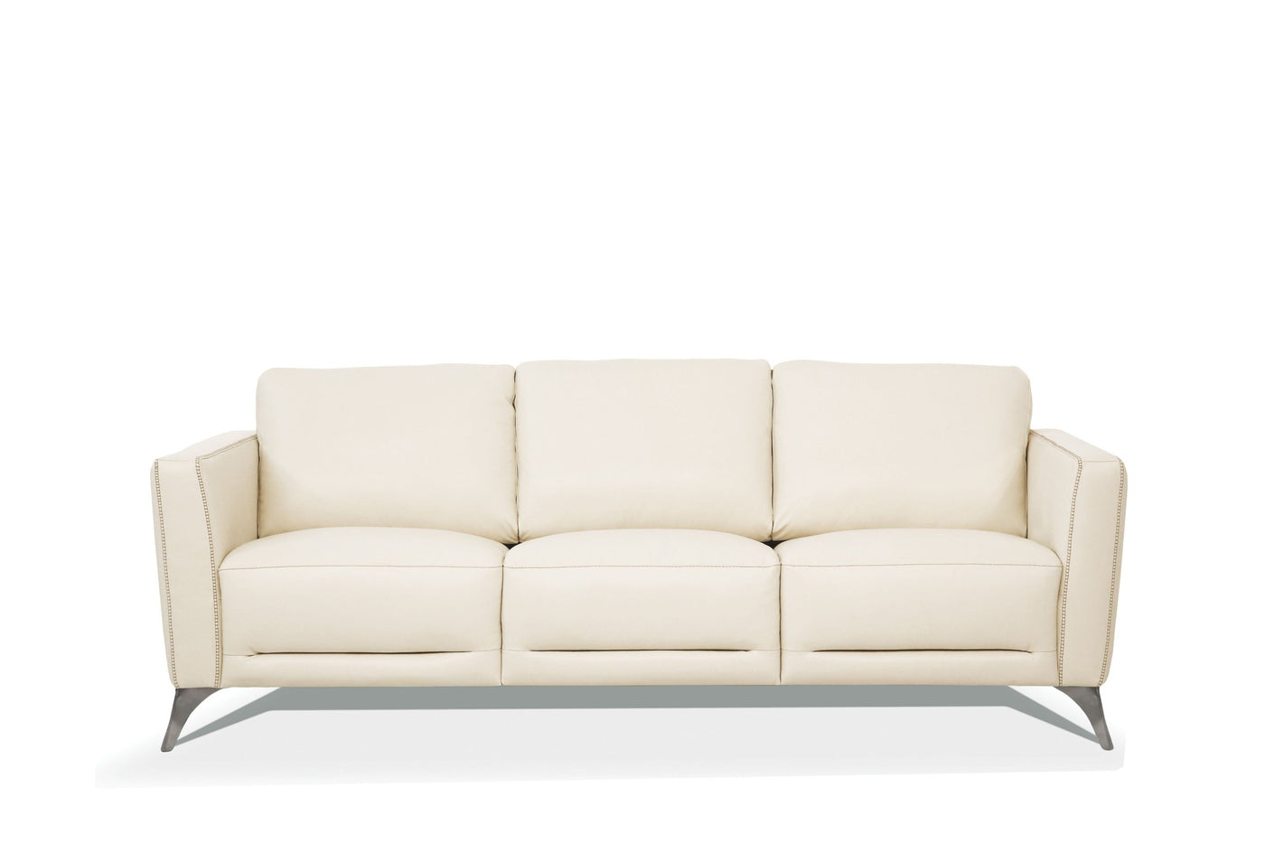 ACME Malaga Sofa, Cream Leather 55005