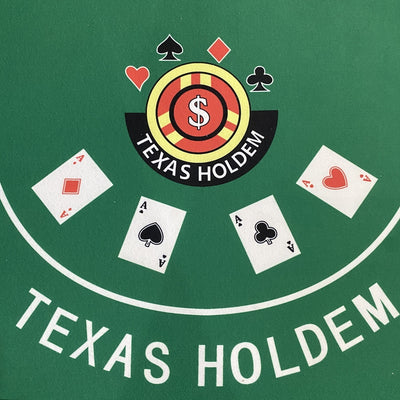 INO Design 96" Premium 10 Player Oval Brown & Green Speed Cloth Texas Holdem Casino Poker Table with Dimmable LED