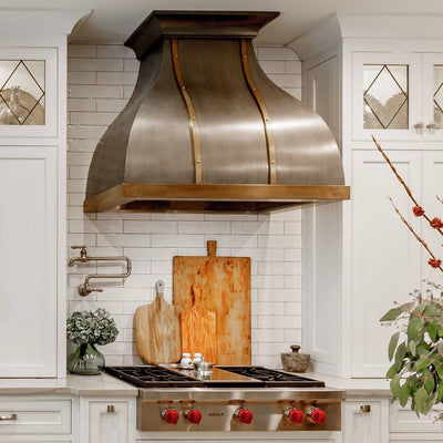 Akicon Custom Handcrafted Copper Range Hood - AKH762BA-C