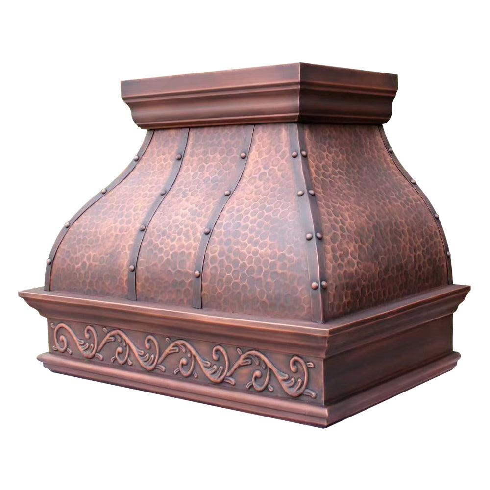 Akicon Custom Handcrafted Copper Range Hood - AKH762BA-C