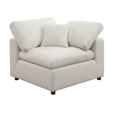 Modern Modular Sectional Sofa Set, Self-customization Design Sofa, White