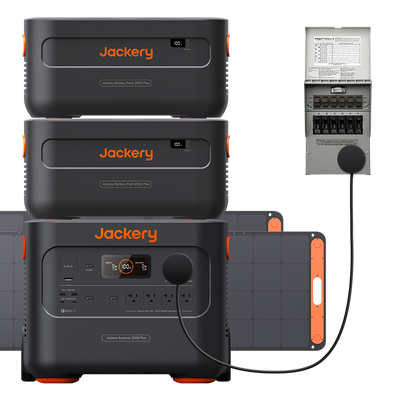 Jackery Solar Generator 2000 Plus Kit (6kWh)