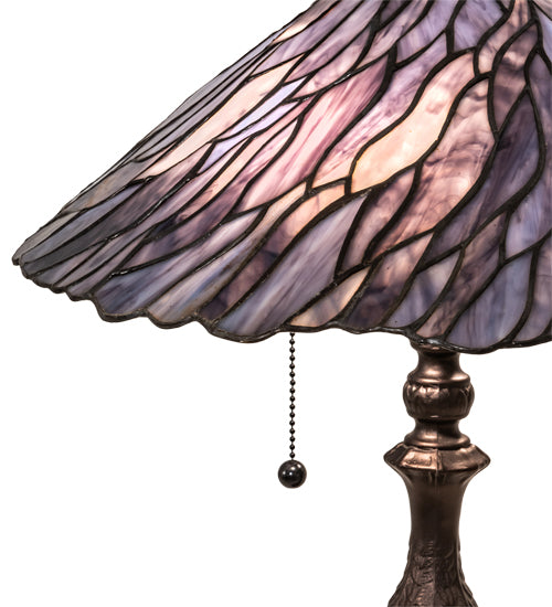 Meyda Lighting 21" High Willow Jadestone Table Lamp - 218128