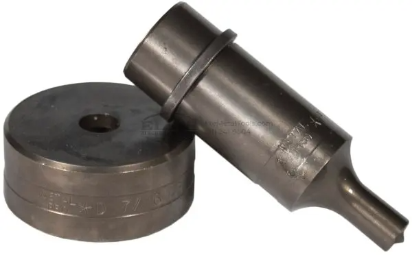 Metalprocorp 3/8” Round Punch and Die Set for Ironworkers - MP8004