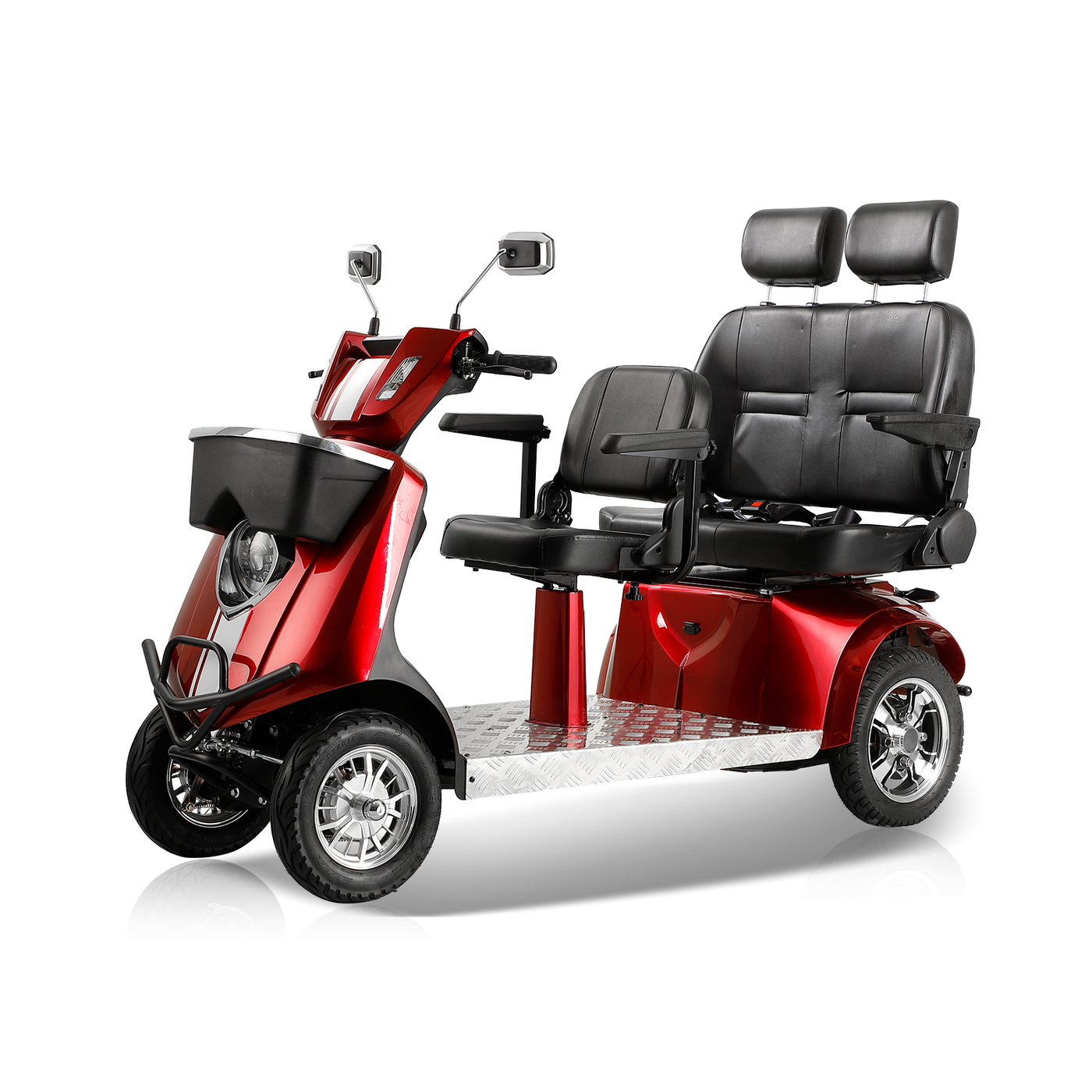 Electric Mobility Recreational Travel Scooter for Adults,Mobility Scooters for Seniors, 4 Wheel Powered Mobility Scooters,