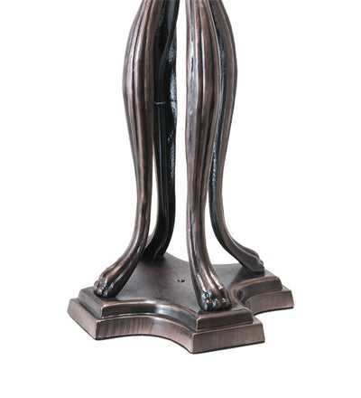 Meyda Lighting 30" High Tiffany Rosebush Table Lamp - 228817