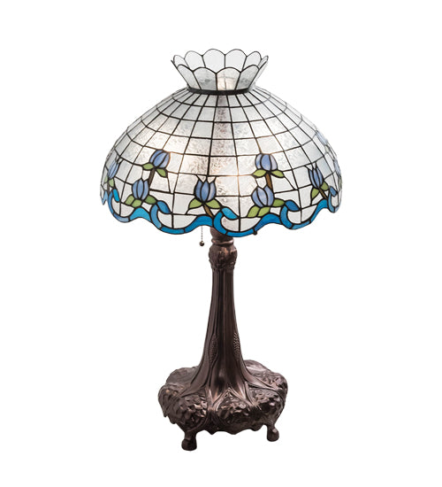 Meyda Lighting 32" High Roseborder Table Lamp - 230472