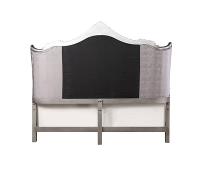 ACME Ausonia Eastern King Bed, Antique Platinum Finish BD00602EK