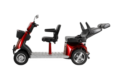 Electric Mobility Recreational Travel Scooter for Adults,Mobility Scooters for Seniors, 4 Wheel Powered Mobility Scooters,