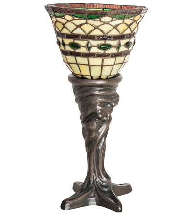 Meyda 18" High Tiffany Roman Mini Lamp- 244883