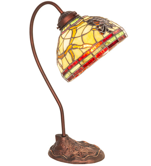 Meyda Lighting 18" High Pinecone Desk Lamp- 247825