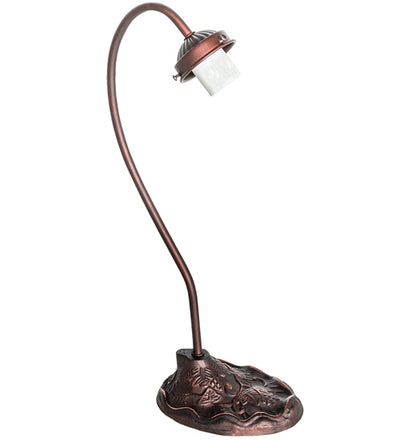 Meyda Lighting 18" High Tiffany Honey Locust Desk Lamp- 247919