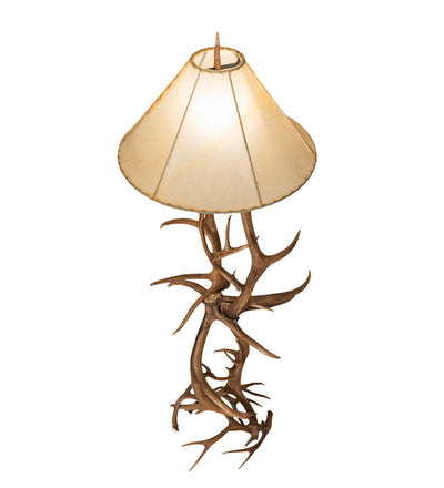 Meyda 75" High Antlers Elk & Mule Deer Floor Lamp- 249118