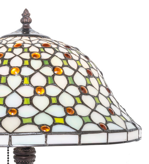 Meyda Lighting 19" High Diamond & Jewel Table Lamp- 251312
