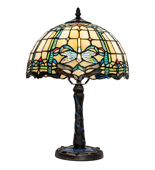 Meyda Lighting 18" High Dragonfly Table Lamp- 251918