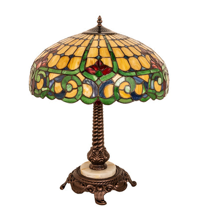 Meyda Lighting 23" High Duffner & Kimberly Colonial Table Lamp- 251962