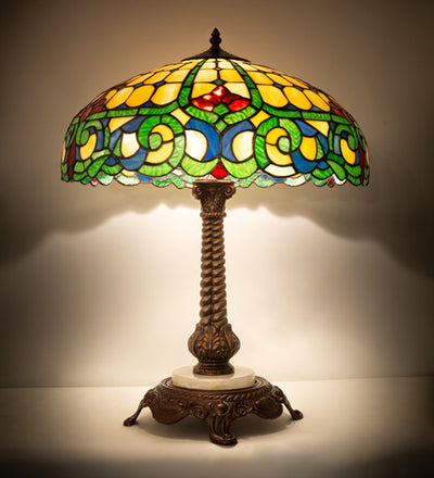 Meyda Lighting 23" High Duffner & Kimberly Colonial Table Lamp- 251962