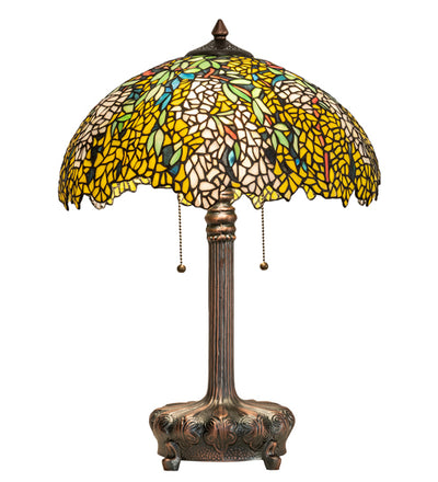 Meyda 23" High Tiffany Laburnum Table Lamp- 255472