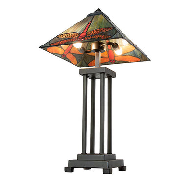 Meyda 24" High Prairie Dragonfly Table Lamp- 265031