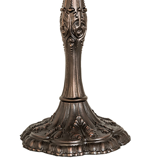 Meyda Lighting 26" High Tiffany Peony Table Lamp- 265071