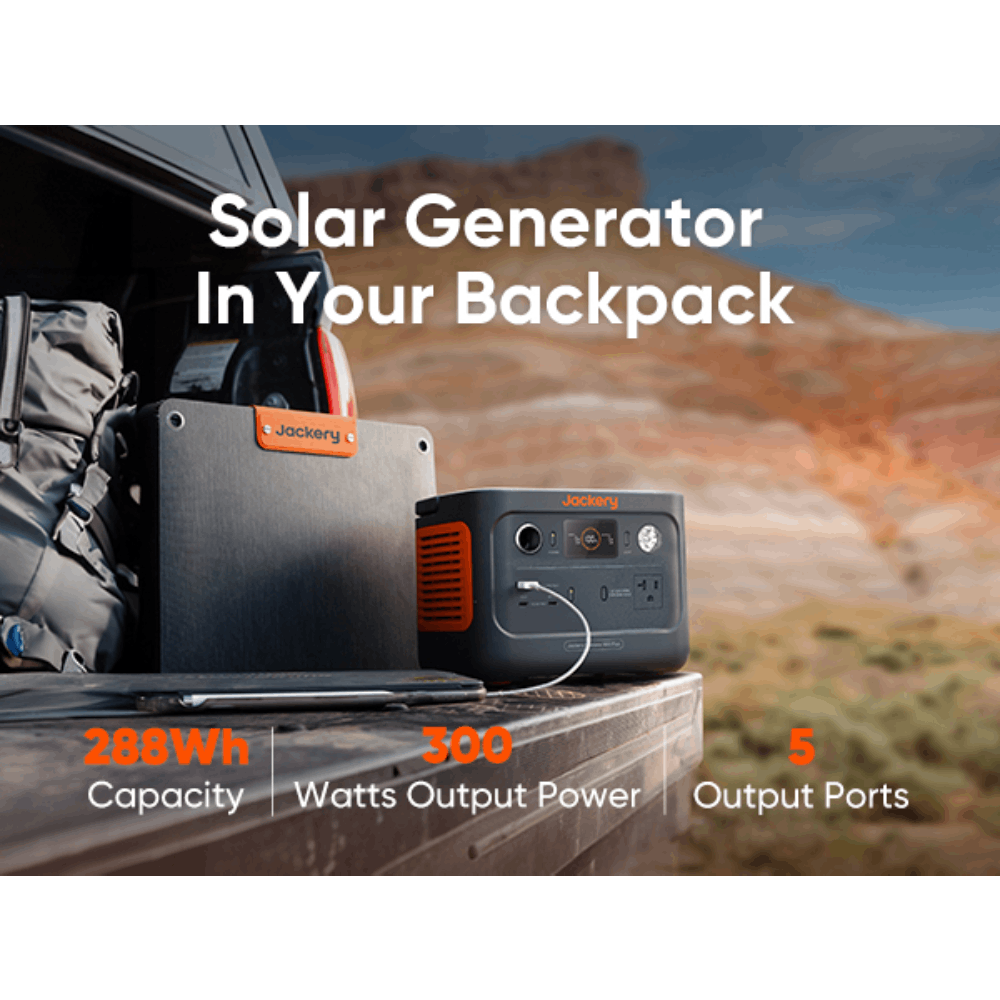 Jackery Solar Generator 300 Plus