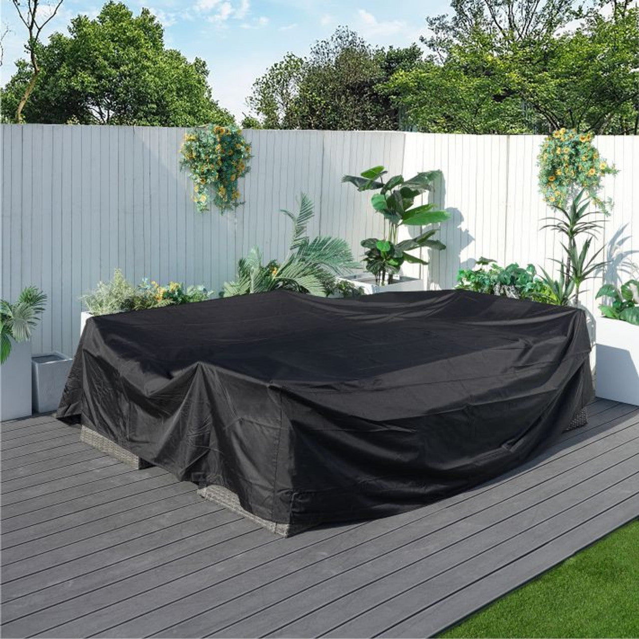 Direct Wicker Square Rain Cover of RC-1120