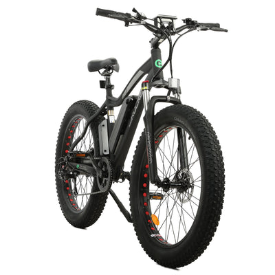 UL Certified-Ecotric Rocket Fat Tire Beach Snow Electric Bike - Matt Black