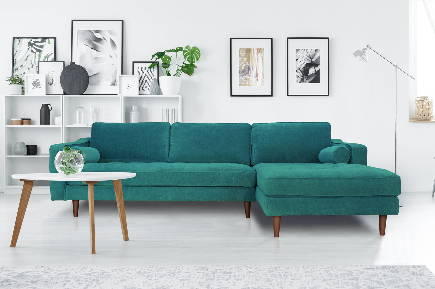 ANDERSON RAF SECTIONAL - TURQUOISE