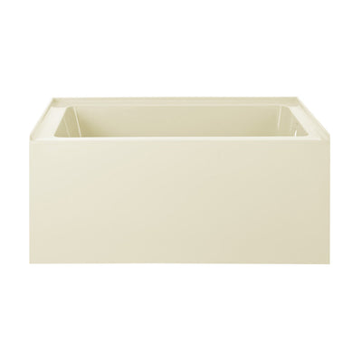 Swiss Madison Voltaire 48" x 32" Right-Hand Drain Alcove Bathtub with Apron in Bisque SM-AB551BQ