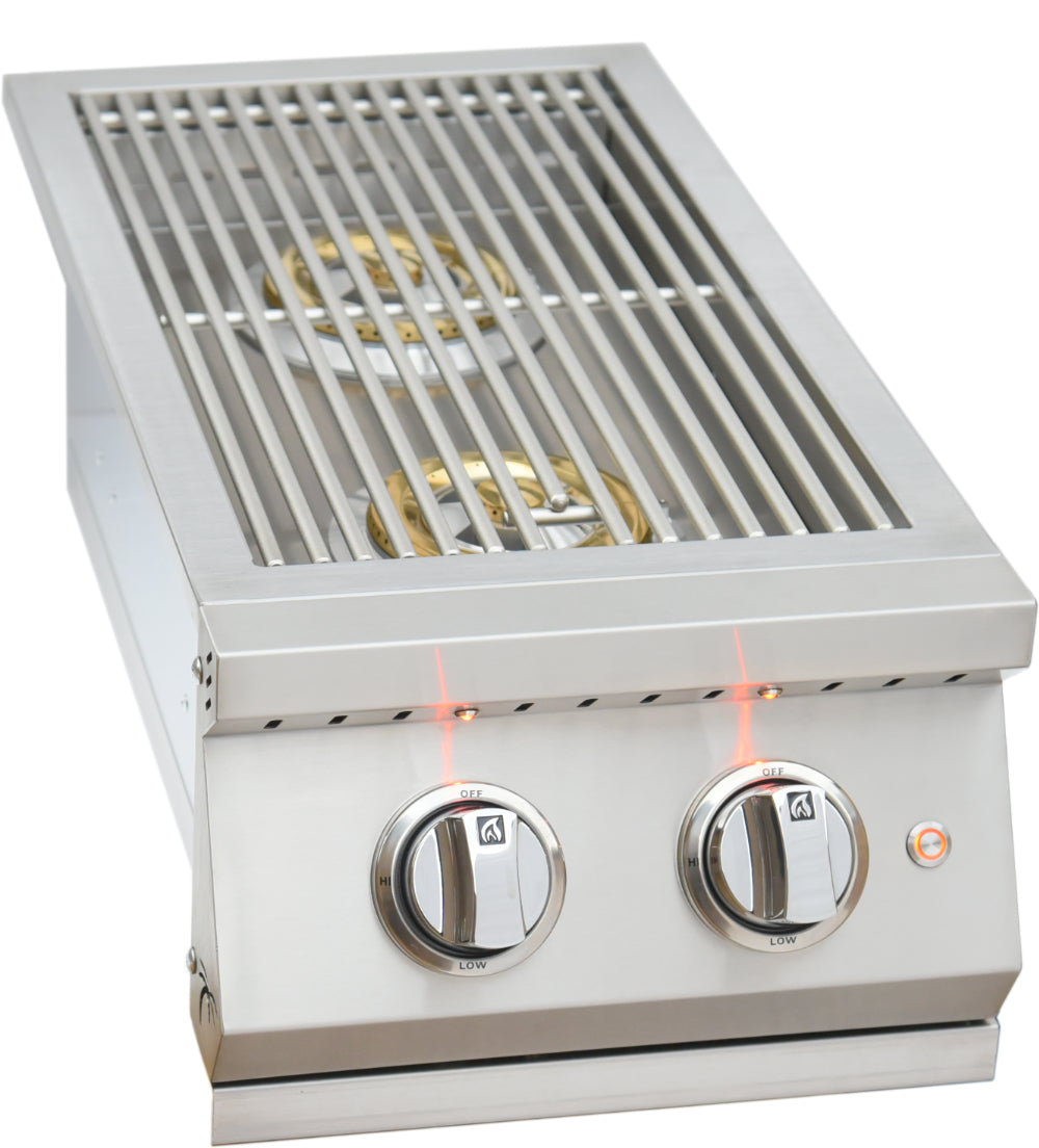 Kokomo Grills  Professional Double Side Burner with removable cover_ko-bak2pro