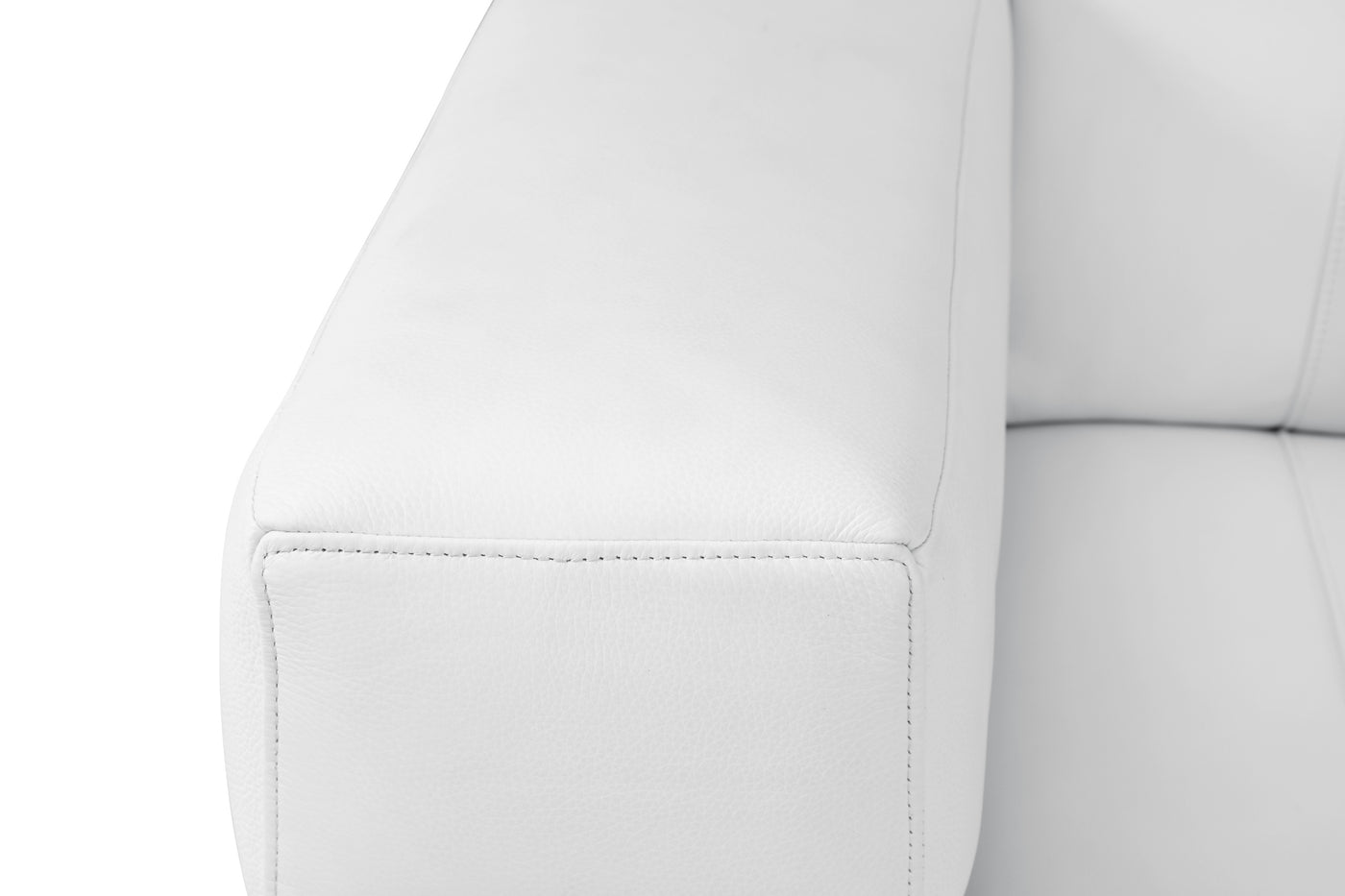 Global United Top Grain Italian Leather  Loveseat