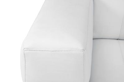 Global United Top Grain Italian Leather  Loveseat