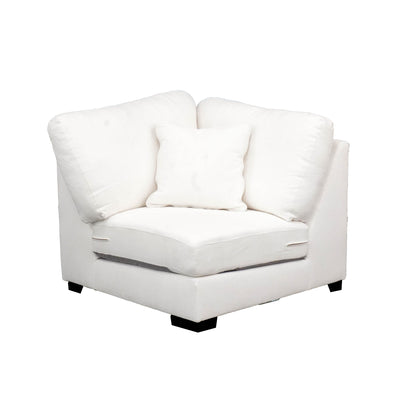 Concord Performance White Modular 4 piece Sectional