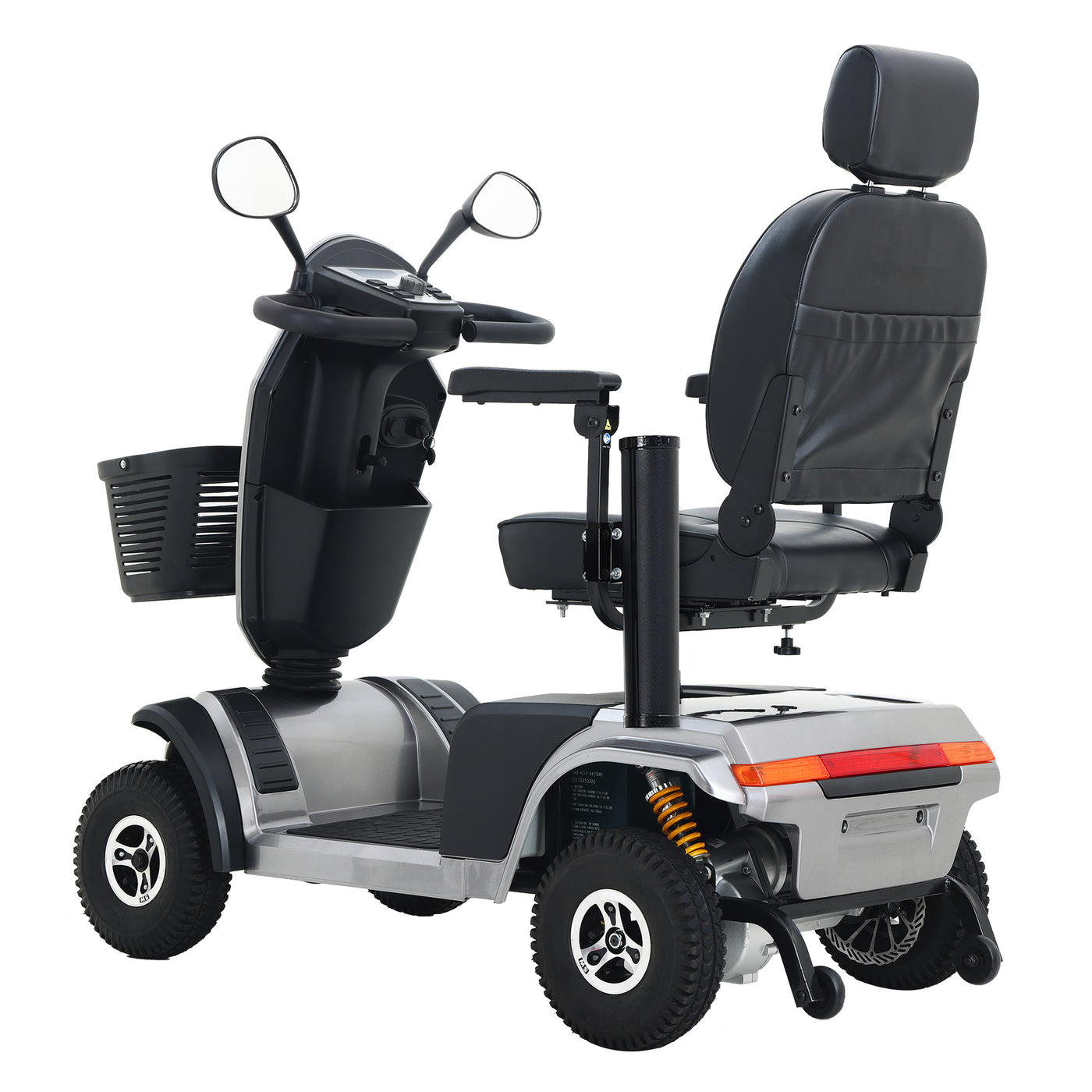 S500-GREY Heavy Duty Mobility Scooter