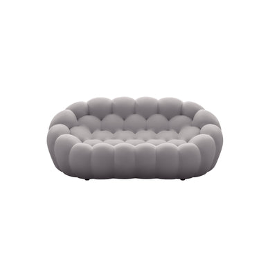 [VIDEO provided]74.8'' Modern bubble floor couch for living room,gray