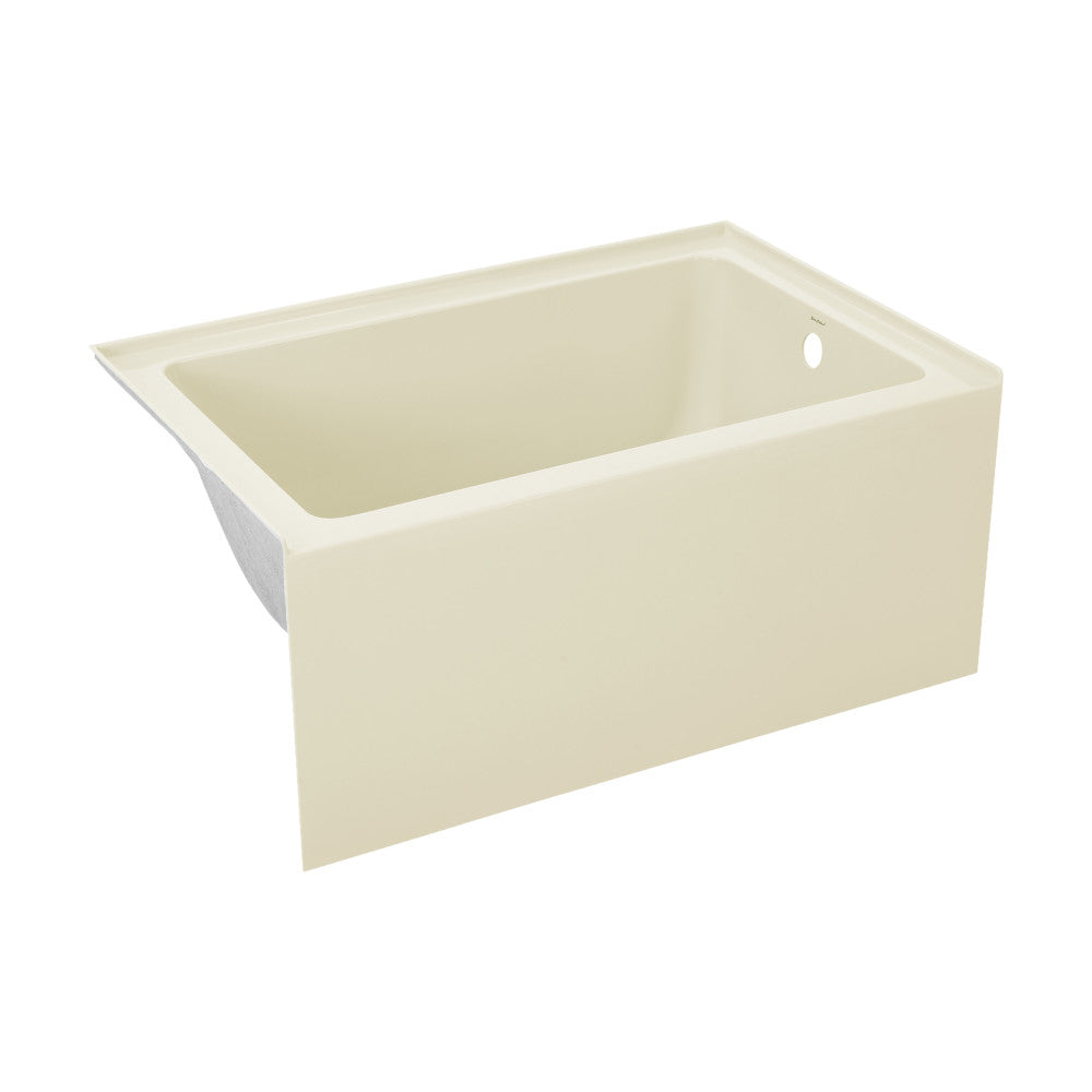 Swiss Madison Voltaire 48" x 32" Right-Hand Drain Alcove Bathtub with Apron in Bisque SM-AB551BQ